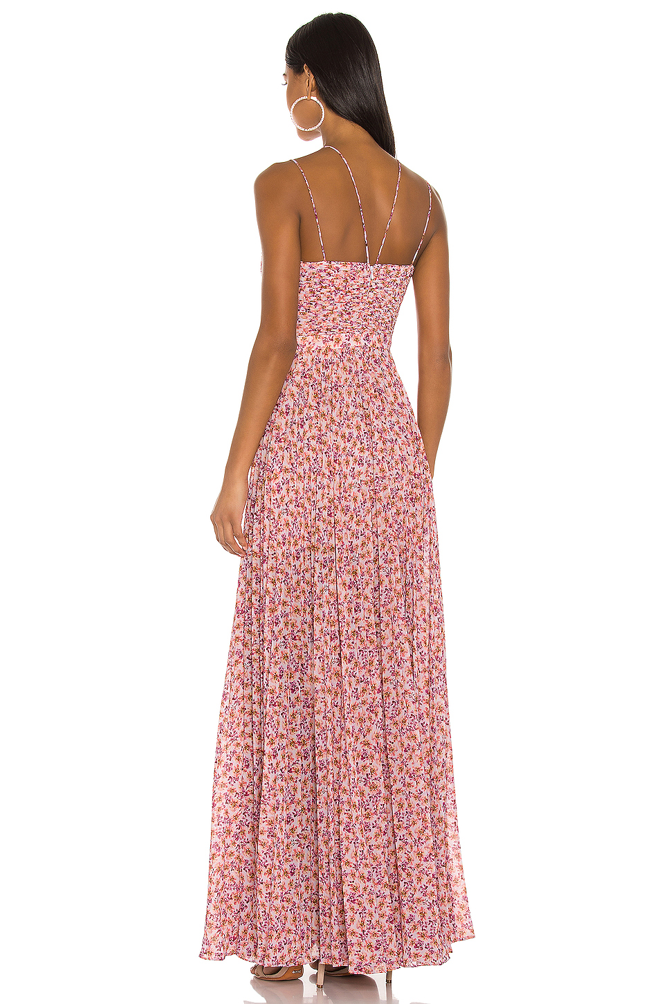 Hire Amur the Label Lana Ditsy Rosa Dress.