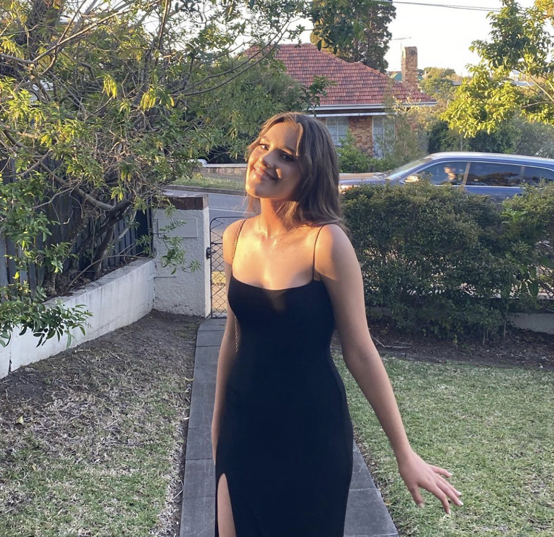 Hire Lia Stublla Johanna Black Dress.