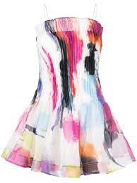 575-Celestial Pleated Mini Dress 4