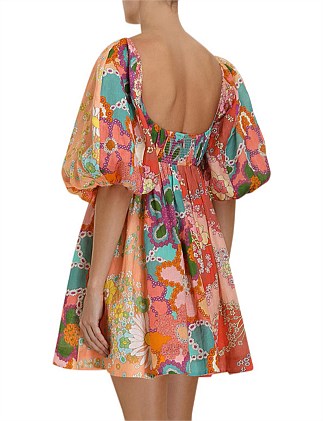 575-The Lola Panelled Mini Dress 3
