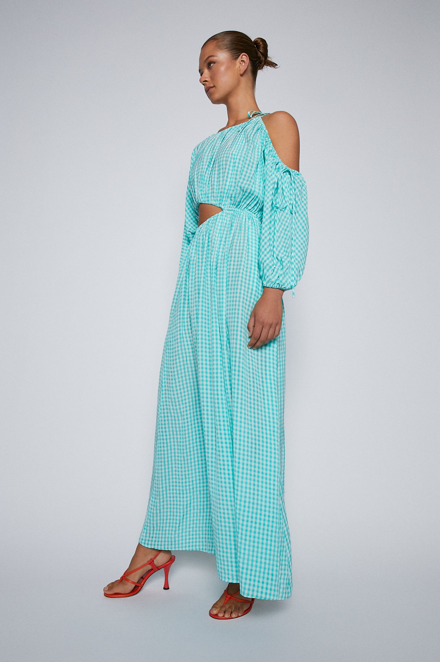 Scanlan theodore gingham dress store