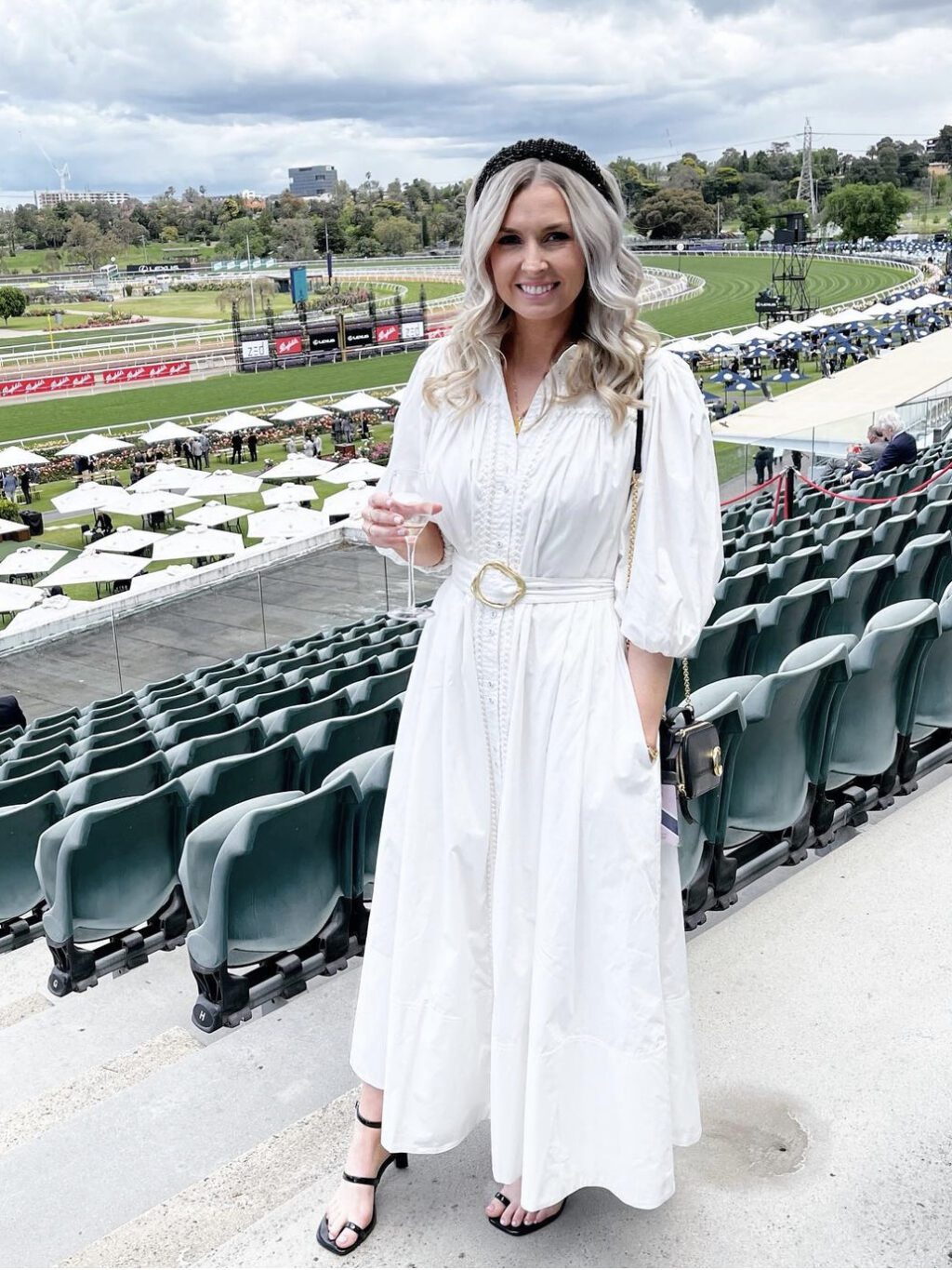 Aje Casabianca White Shirt Dress
