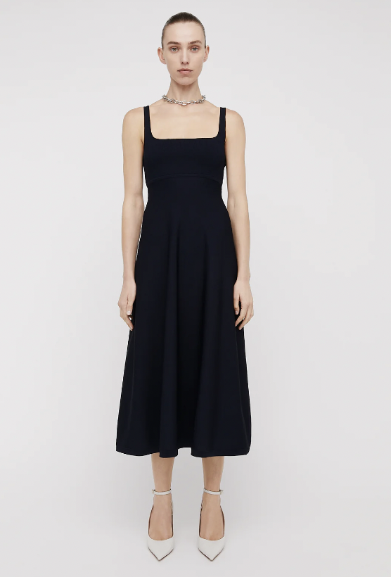Scanlan Theodore Crepe Knit Dress for hire.