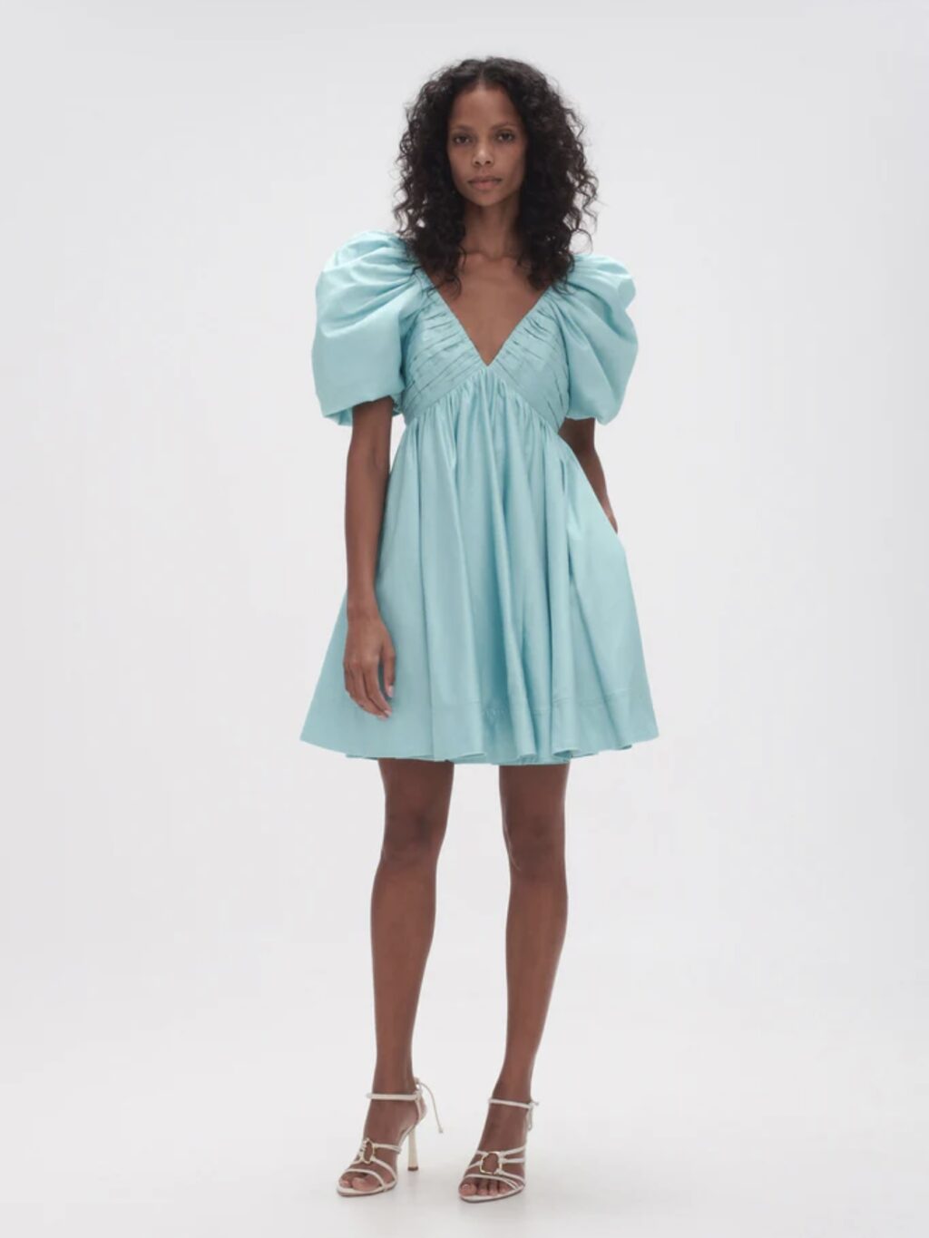 Aje Gabrielle Plunge Mini Dress for hire.
