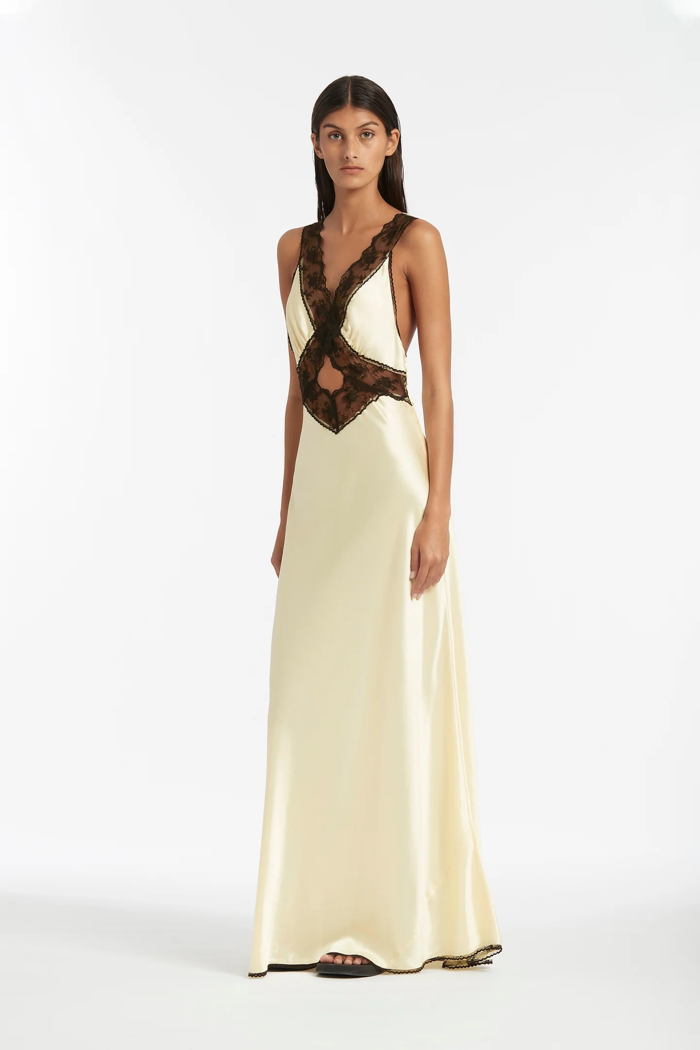 Sir the Label Aries Cut Out Gown for hire