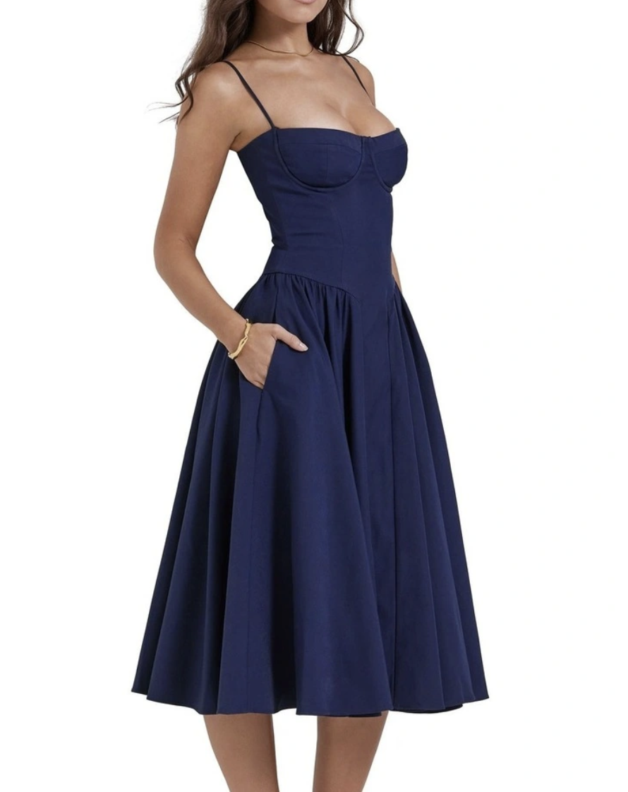 House of cb navy dress best sale