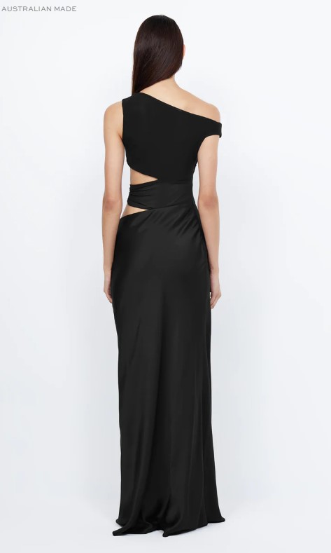 Bec + Bridge Whorl Asym Cut Out Asymmetrical Maxi Dress in Black – Rent ...