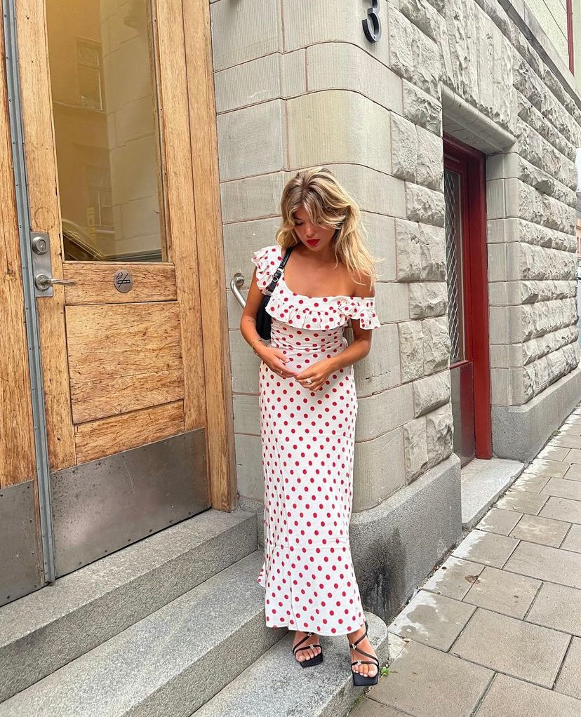 Realisation Par Claudia Dress in Super Dot Rent a Dress