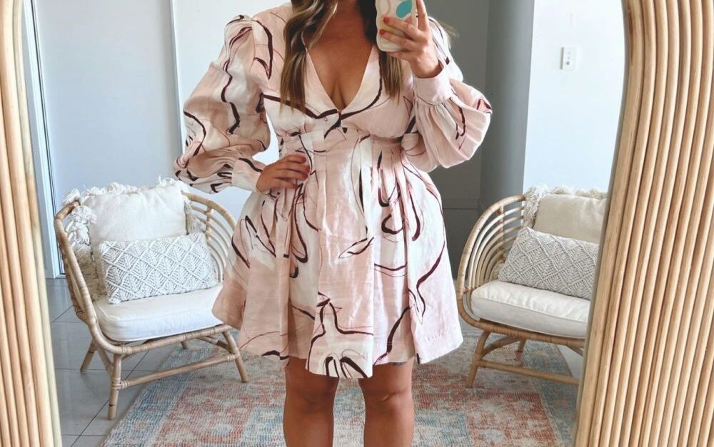 Aje Amelia Mini Dress Rent a Dress