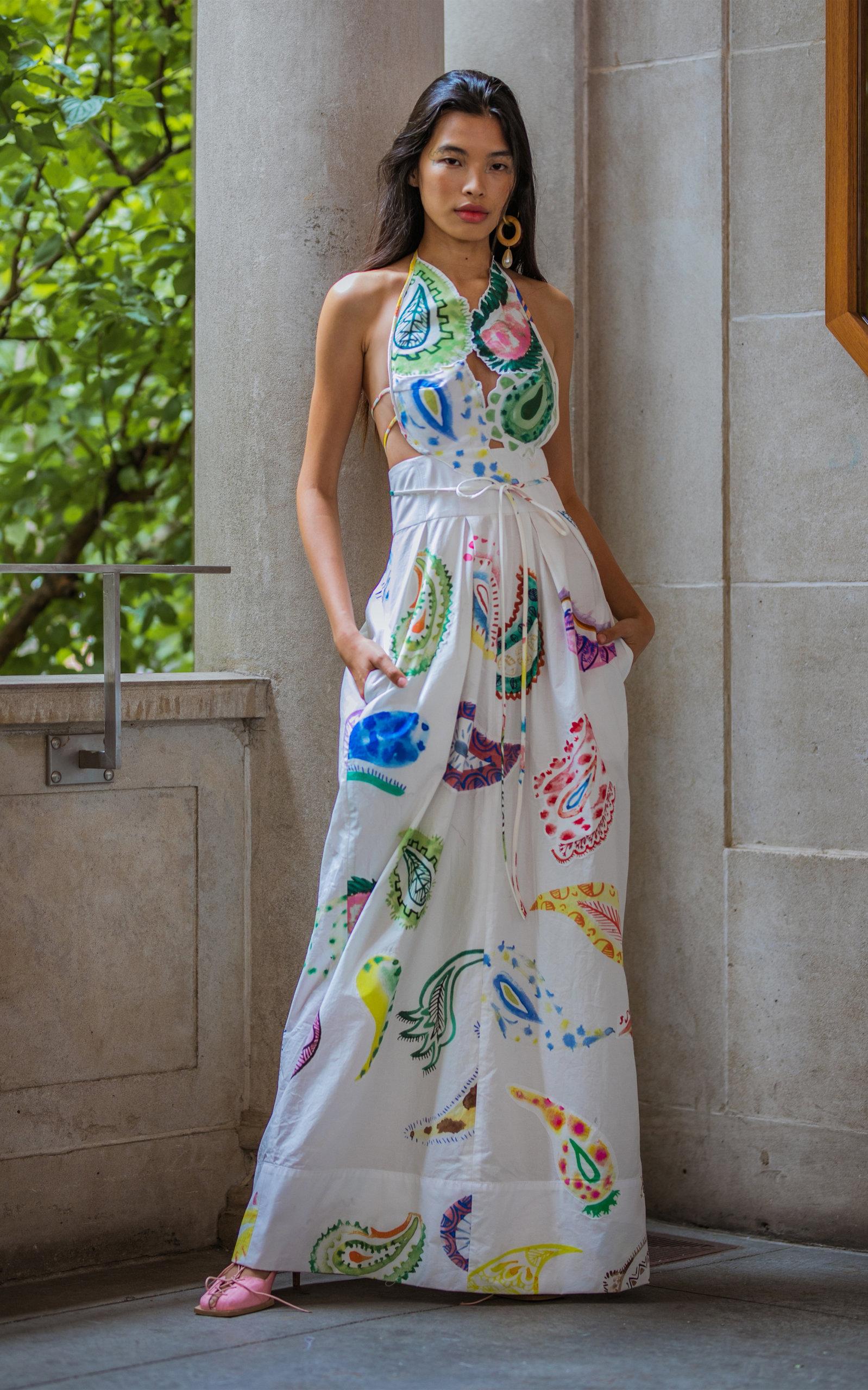 Rosie assoulin white dress hotsell